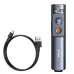 BASEUS ORANGE DOT Red laser wireless grey presenter