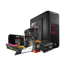 AMD Ryzen 5 5600G Processor with Radeon Graphics Gaming PC