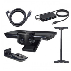 Jabra PanaCast Bundled With Speak 750, Stand, Wall Mount 4K UHD Conference Webcam