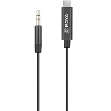 BOYA BY-K2 3.5mm Male TRS to USB-C Adapter Cable