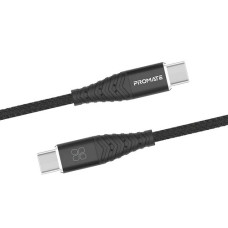 Promate CCORD-2C Fabric Braided USB-C to USB-C Cable