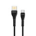 Promate VigoRay-C 1.2m Tangle Free 2A Type-C Cable