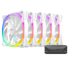 Antec Fusion 120 ARGB Casing Fan White (5 in 1 Pack)