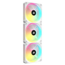 Corsair iCUE LINK QX120 RGB Case Fan with iCUE LINK System Hub White