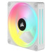 Corsair iCUE LINK QX120 RGB Case Fan with iCUE LINK System Hub White