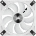 Corsair iCUE QL120 RGB 120mm PWM White Single Casing Cooler Fan