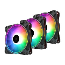 DeepCool CF120 PLUS ARGB Casing Cooler Fan (3 Pack)