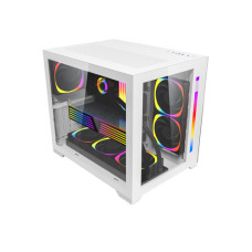 1stPlayer SP7 M-ATX Gaming Case White