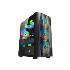 1STPLAYER X3-M M-ATX Gaming Case Black