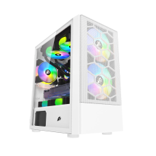 1STPLAYER X4-M M-ATX Gaming Case White