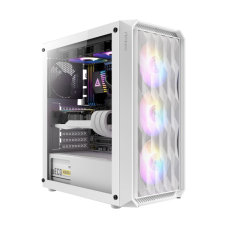 Antec NX292 Mid Tower RGB Gaming Case White