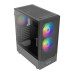 Antec NX410 Mid Tower ARGB Gaming Case Black