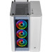 Corsair Crystal Series 680X RGB High Airflow Mid-Tower ATX Smart Casing White