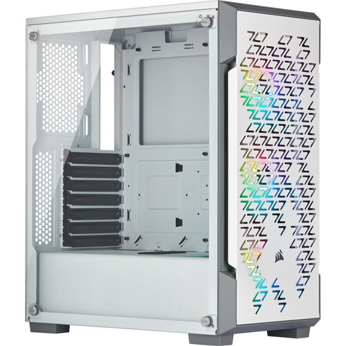 Corsair iCUE 220T RGB Airflow Mid-Tower Smart PC Casing White