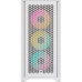 Corsair iCUE 4000D RGB AIRFLOW Mid-Tower ATX Desktop Case White