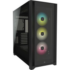 Corsair iCUE 5000X RGB Tempered Glass Mid-Tower ATX PC Casing