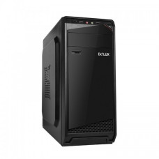 Delux DLC-DW605 ATX Mid-Tower Desktop Casing Black