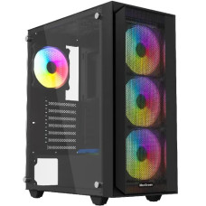 MaxGreen 2605 Mid Tower ARGB ATX Gaming Case Black