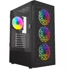 MaxGreen 820 Mid Tower ARGB ATX Gaming Case Black