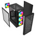 MaxGreen 820 Mid Tower ARGB ATX Gaming Case Black