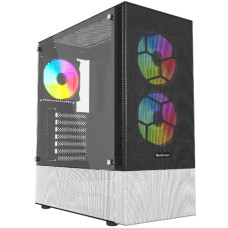 MaxGreen 833 Mid Tower ARGB ATX Gaming Case Black