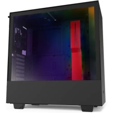 NZXT H510i Compact Mid Tower PC Case Black & Red
