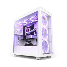 NZXT H7 Elite Premium Mid-Tower PC Casing White