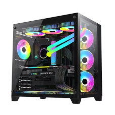 PC Power ICEBERG PP-H40 ARGB ATX Gaming Case