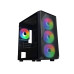 TECWARE FORGE M Mid Tower Case With 4 ARGB Fan