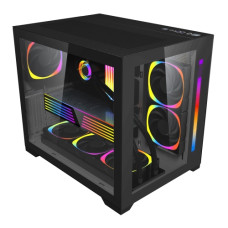 1stPlayer SP7 M-ATX Gaming Case Black