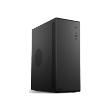 Value Top V100 Mid Tower Micro-ATX Desktop Casing Black