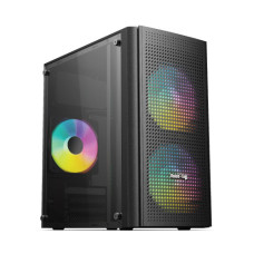 Value Top VT-M200 Mid Tower Micro-ATX Gaming Casing Black