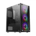 Xigmatek NYX ARGB Mini Tower Tempered Glass Gaming Case Black