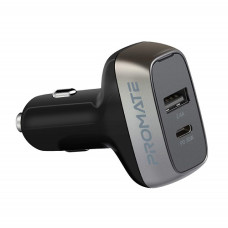 Promate Scud-PD42 USB Type-C 42W Fast Car Charger