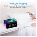 Promate TIMEBRIDGE-QI Digital Alarm Clock with 10W Charging Station