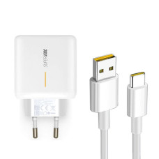Realme 65W SuperDART Flash Power Adapter with Type-C Cable