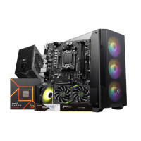 PQS Special AMD Ryzen 5-7500F 32GB Ram 1TB SSD With RTX 5060ti 16GB GDDR6 Desktop PC 