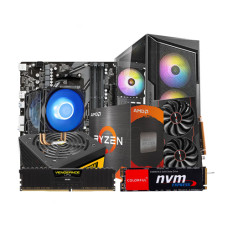 AMD Ryzen 5 5600X 8GB RAM RX 6500 XT 4GB VRAM 512GB SSD Gaming PC