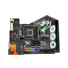 AMD Ryzen 7 7800X3D RX 7700 XT 12GB Graphics 32GB RAM Gaming PC