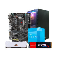 Intel i3 12th Gen 8GB DDR4 256GB M.2 SSD Gaming PC