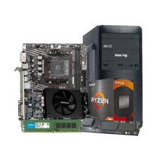 PQS Special AMD Ryzen 5 4500G GT 710 2GB Graphics 8GB RAM PC
