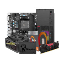 PQS Student AMD Ryzen 5 2400G 8GB RAM 240GB SSD PC