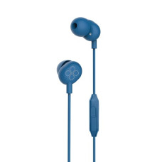 Promate Ice Vibrant In-Ear Wired Earphone Blue