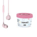 Promate Ice Vibrant In-Ear Wired Earphone Pink