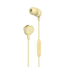 Promate Ice Vibrant In-Ear Wired Earphone Yellow