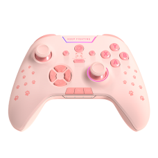 DAREU H105 Three-Mode Wireless Gamepad Light Pink