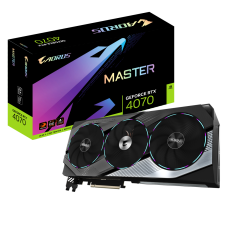 GIGABYTE AORUS GeForce RTX 4070 MASTER 12G 12GB GDDR6X Graphics Card