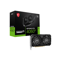 MSI GeForce RTX 4060 VENTUS 2X BLACK 8G OC 8GB GDDR6 Graphics Card