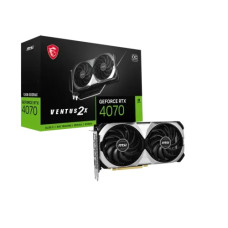 MSI GeForce RTX 4070 VENTUS 2X E 12GB OC GDDR6X Graphics Card