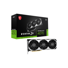 MSI GeForce RTX 4070 VENTUS 3X 12G OC 12GB GDDR6X Graphics Card